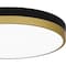 Quoizel Weldin Flush Mount Led Matte Black Gold WLN1615MBKG - alternate 5